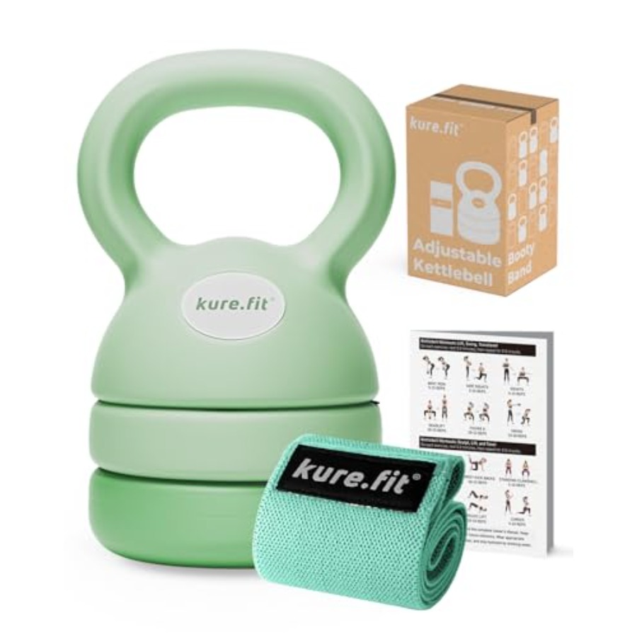 Kettlebell - Regulowany kettlebell do użytku domowego, żeliwny
