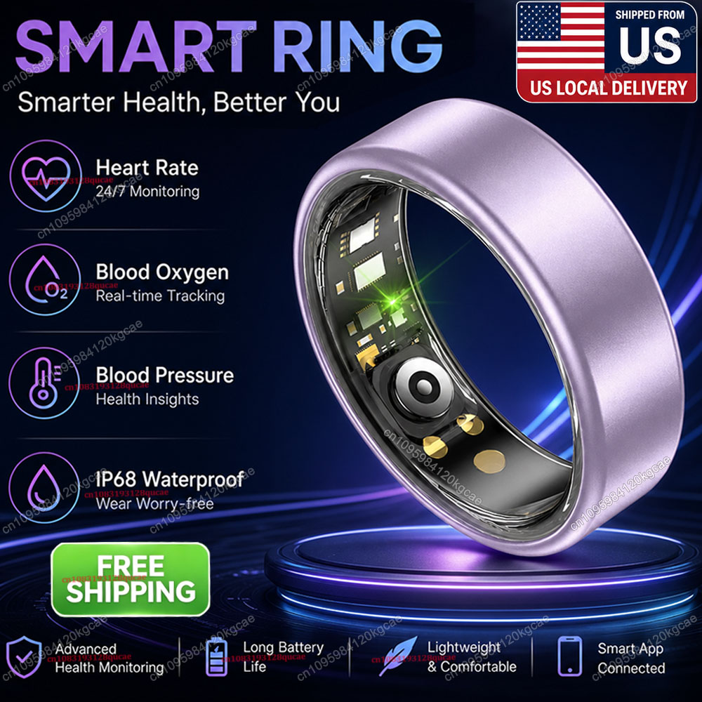 Gymnastic Ring - Inteligentny Pierścień Monitorujący Tętno, Natlenienie Krwi