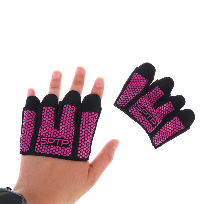 Weightlifting Gloves - 1 Para Rękawic Gimnastycznych Bez Palców
