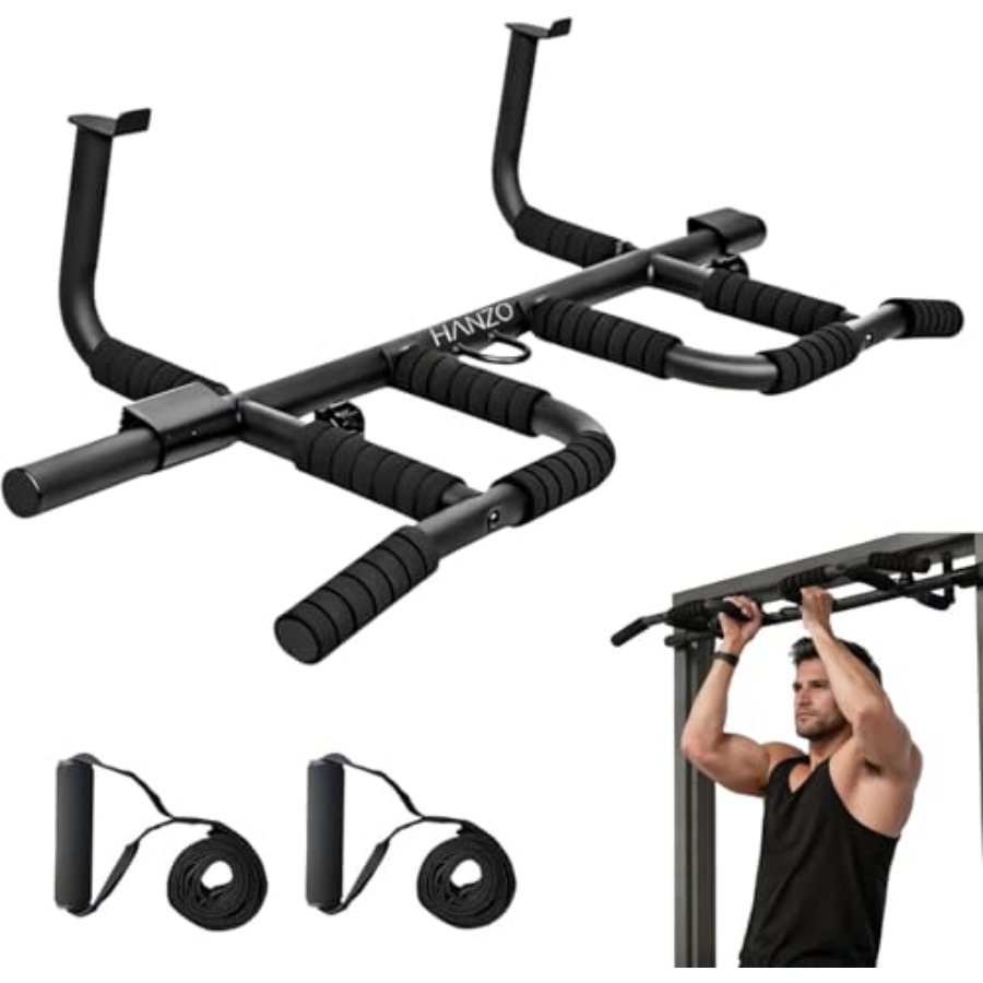 Pull Up Bar - Zestaw drążka do podciągania do drzwi