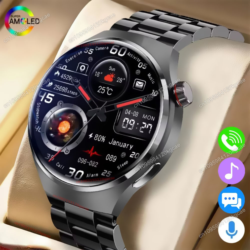 Gymnastic Ring - Nowy męski smartwatch 2026 z wyświetlaczem