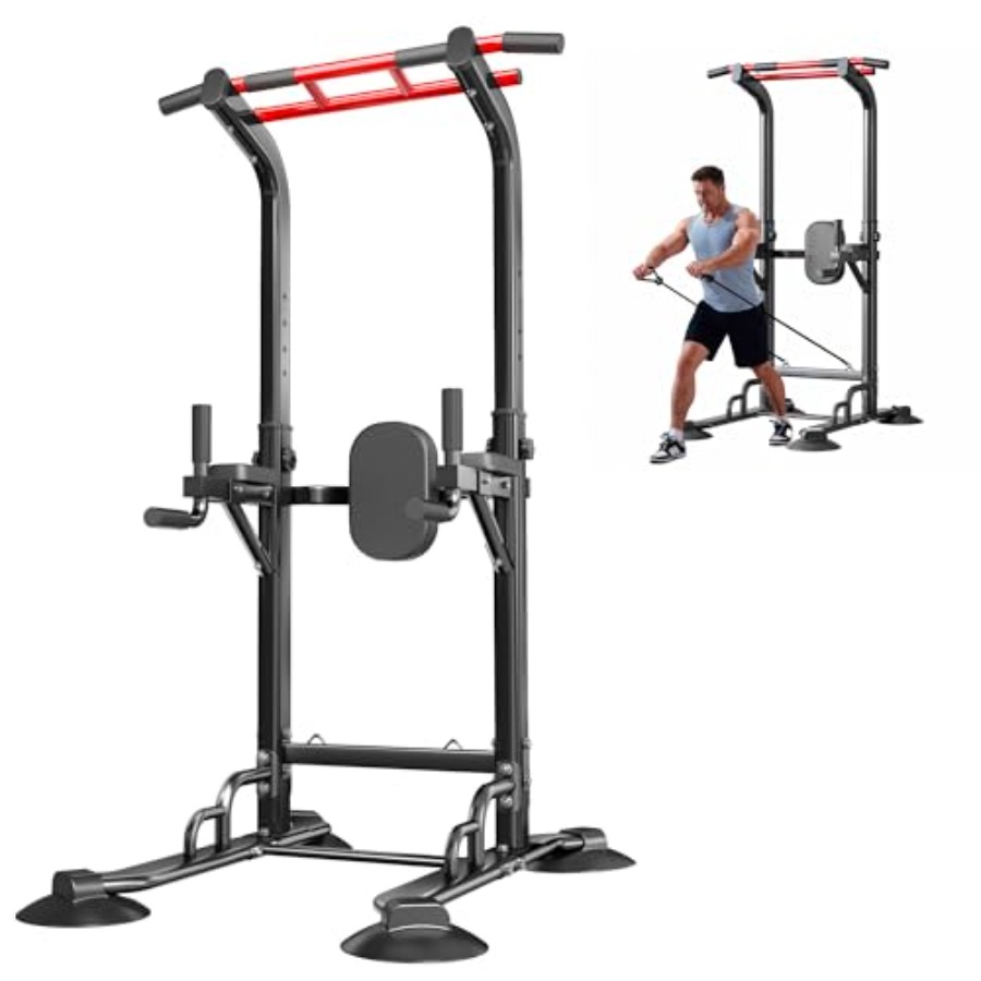 Pull Up Bar - Stacja do ćwiczeń w domu: stalowa,