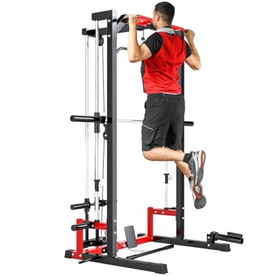 Klatka siłowa z maszyną Smitha – Pull Up Bar recenzja i cena