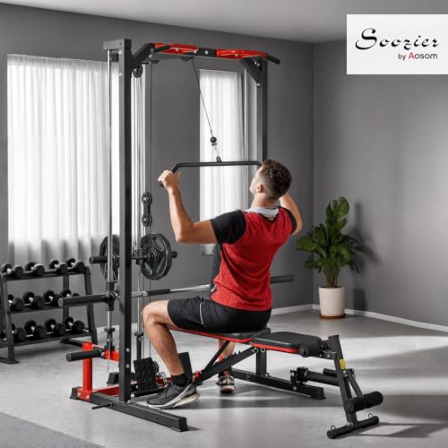 Klatka siłowa z maszyną Smitha – Pull Up Bar recenzja i cena