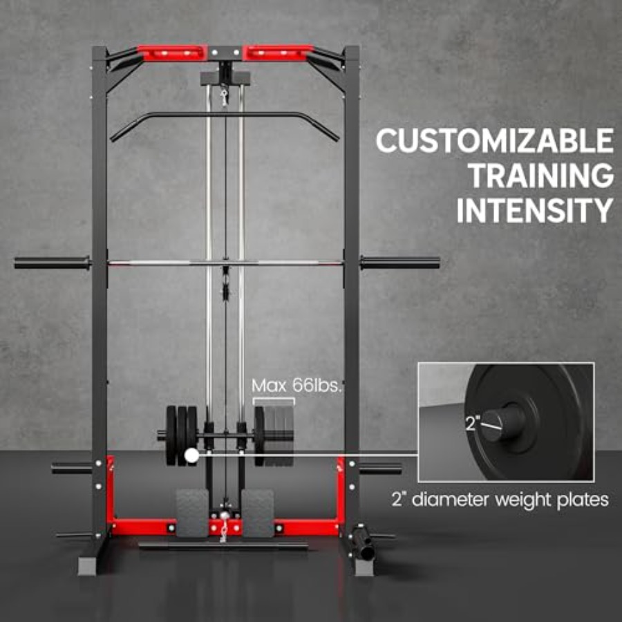 Klatka siłowa z maszyną Smitha – Pull Up Bar recenzja i cena