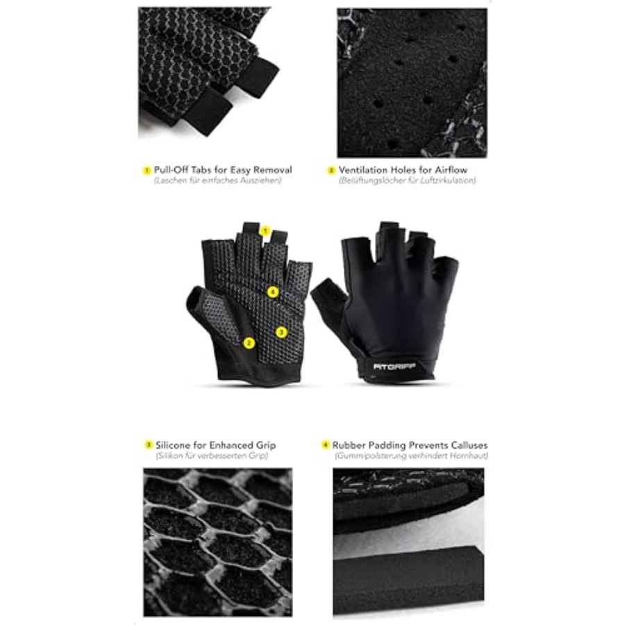®   Rękawice do ćwiczeń z wyśc – Weightlifting Gloves recenzja i cena