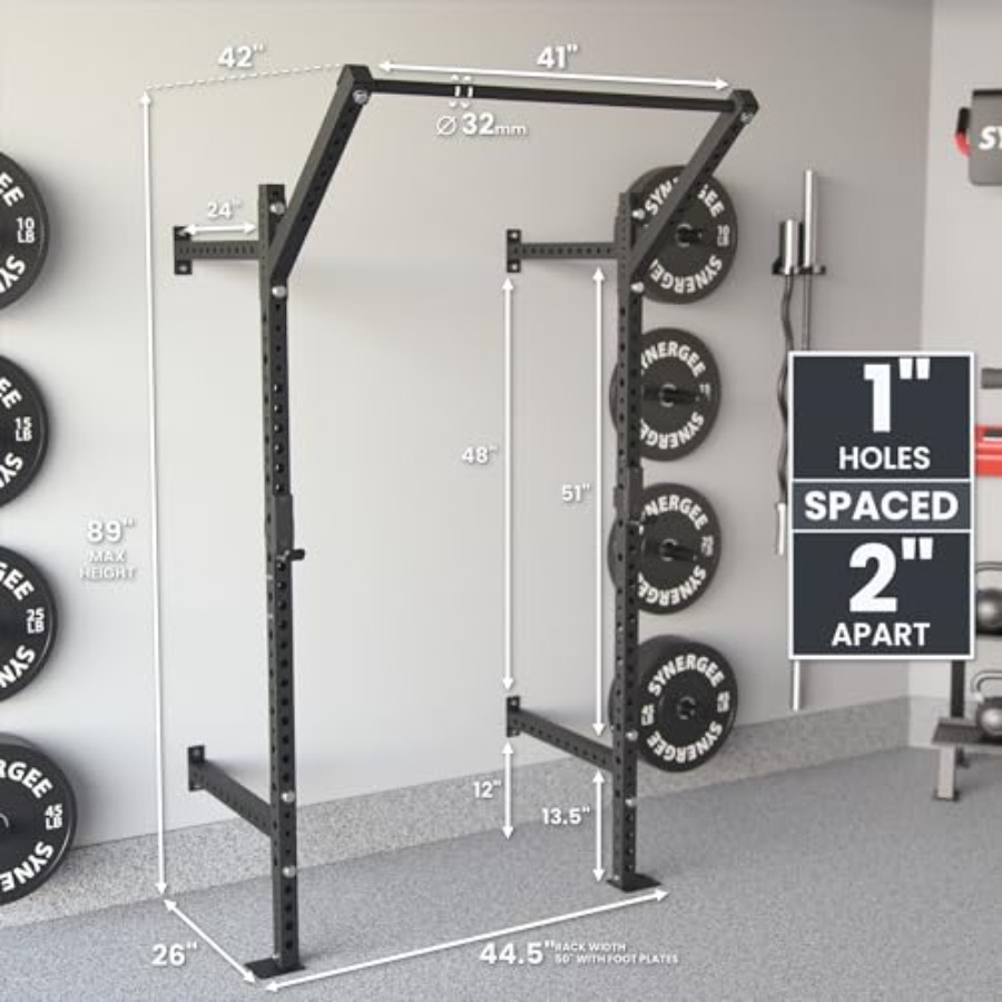Stojak do przysiadów montowany – Pull Up Bar recenzja i cena