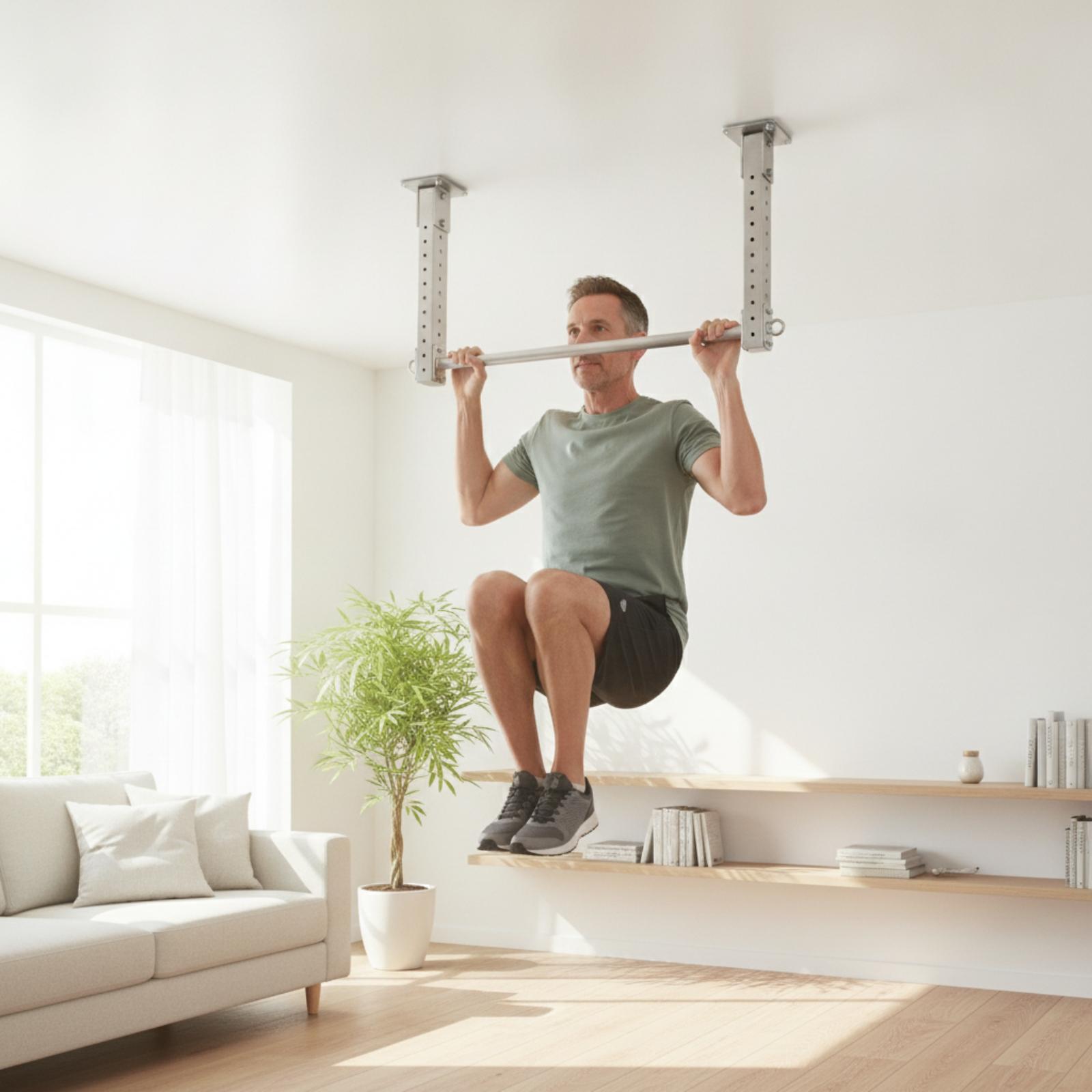 Wytrzymała, regulowana drążek  – Pull Up Bar recenzja i cena