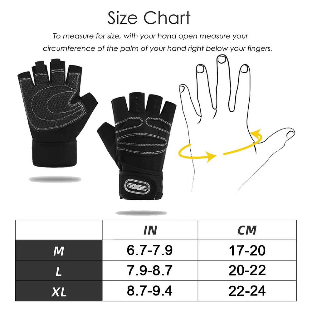 Rękawice gimnastyczne do fitne – Weightlifting Gloves recenzja i cena