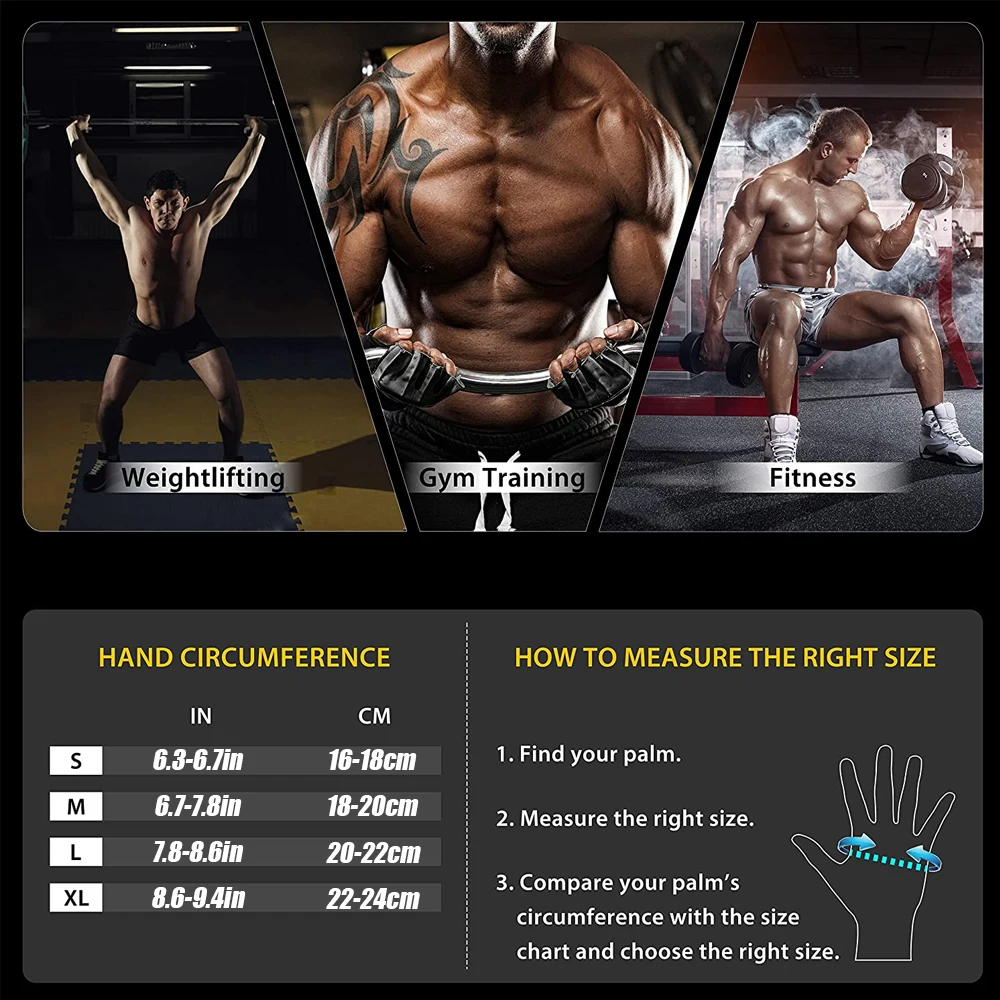 1 para rękawic do ćwiczeń na p – Weightlifting Gloves recenzja i cena
